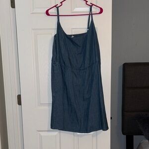 Old Navy Blue Denim Dress 2x